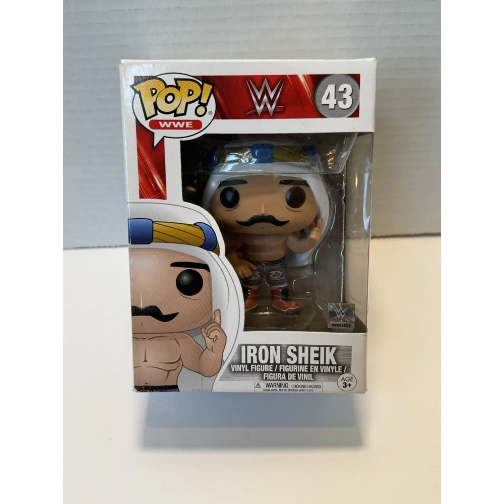 Funko Pop! WWE Iron Sheik #43 Vinyl Figure Retired And Vaulted!